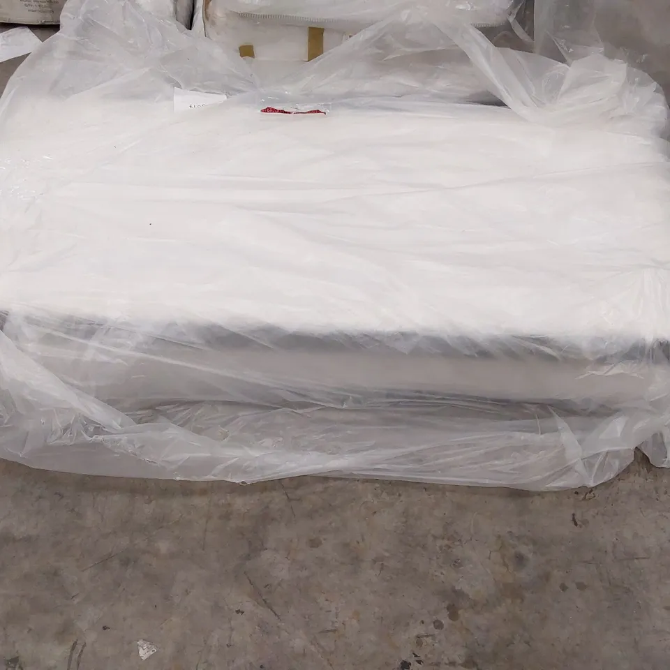 QUALITY BAGGED 3' SINGLE MURCIA PILLOWTOP POCKET SPRUNG MATTRESS