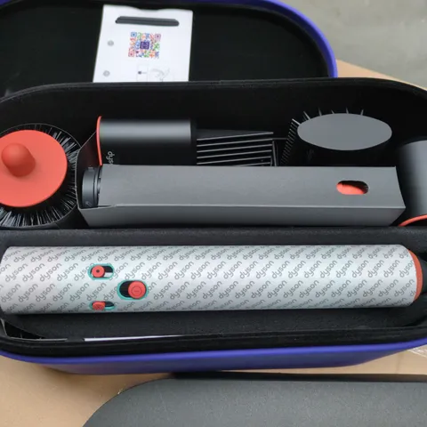 DYSON AIRWRAP CURLY & COILY COMPLETE HAIR STYLING SYSTEM WITH PURPLE CASE