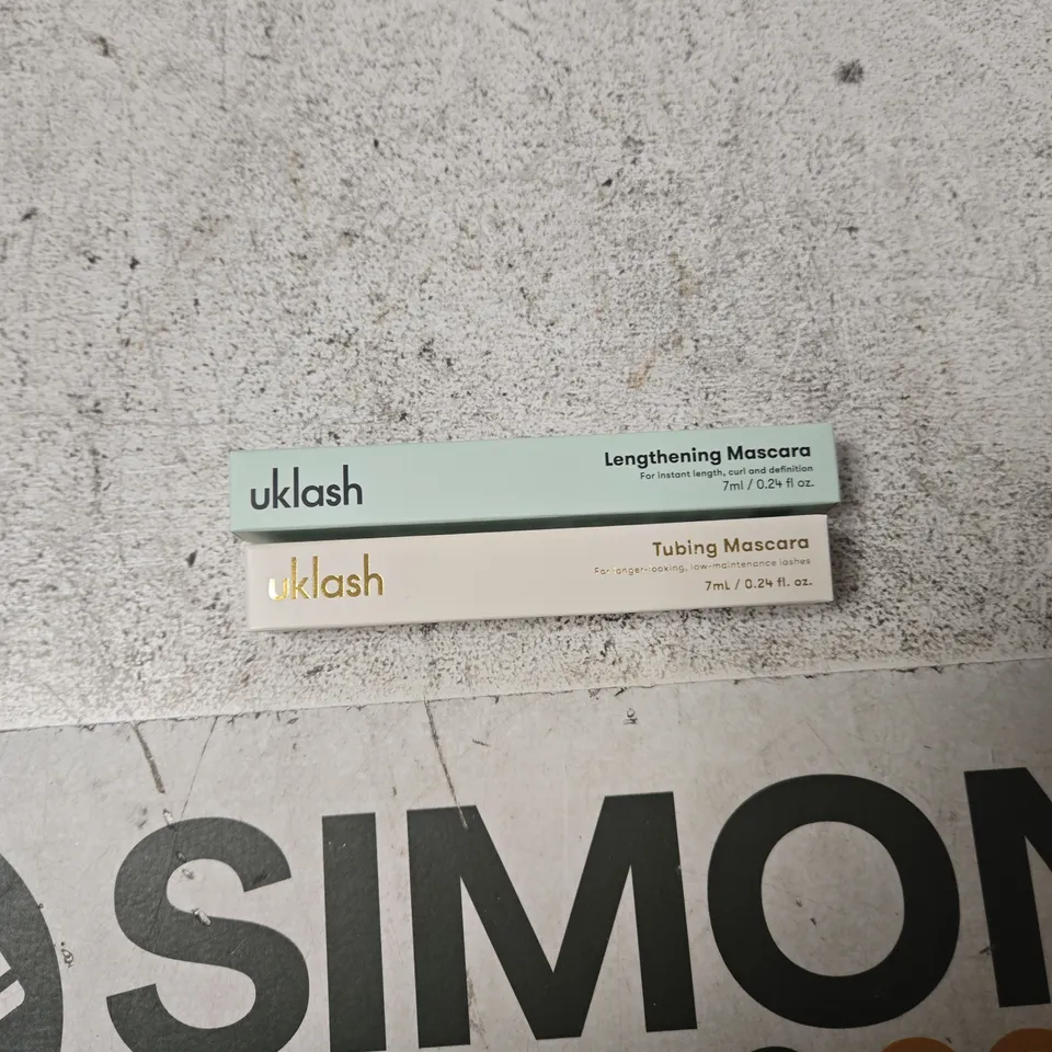 UKLASH LENGTHENING MASCARA & TUBING MASCARA – BOXED
