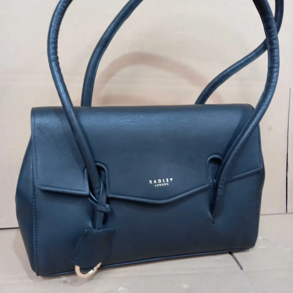 RADLEY LEATHER HANDBAG BLACK