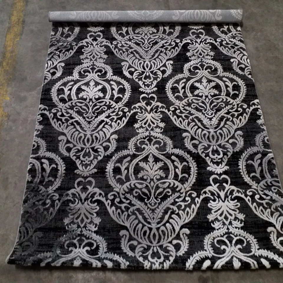 BRAND NEW PACO HOME THERRESA 014 RUG IN ANTHRACITE - 120×170CM 