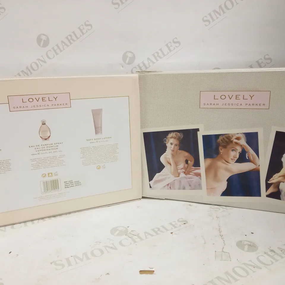 LOT OF 2 SARAH JESSICA PARKER LOVELY EAU DE PARFUM GIFT SETS	