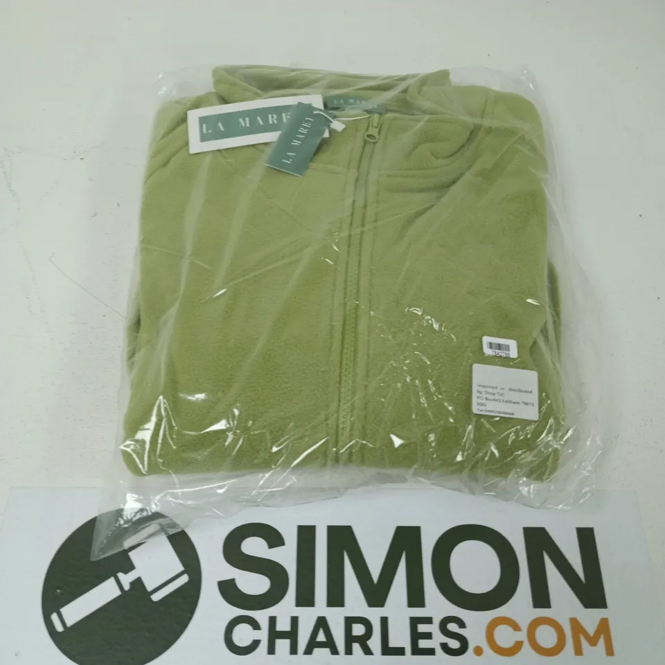 APPROXIMATELY 15 LA MAREY FLEECE JACKETS - L
