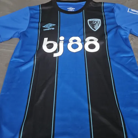 AFC BOURNEMOUTH UMBRO AWAY SHIRT - UK SIZE M