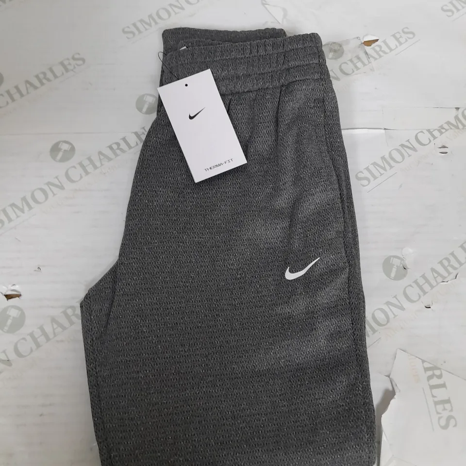 NIKE LOGO TRACKSUIT BOTTOMS SIZE M - KIDS