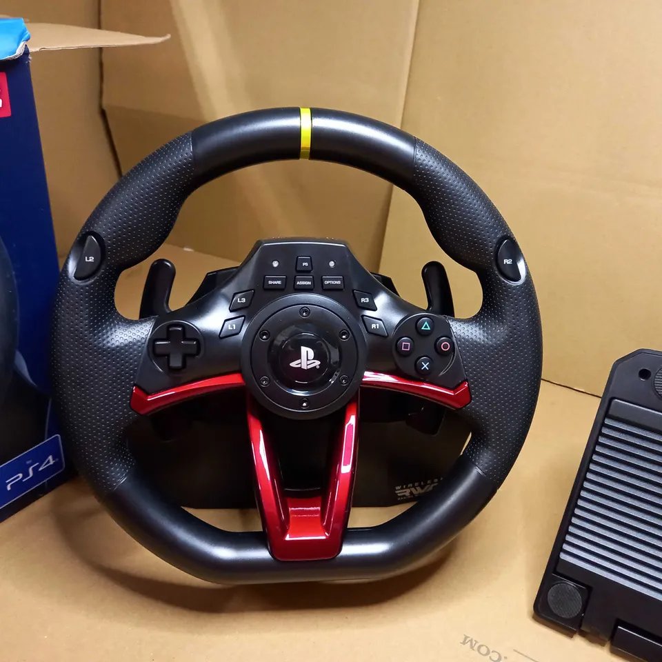 BOXED HORI WIRELESS RWA RACING WHEEL APEX (FOR PS4)
