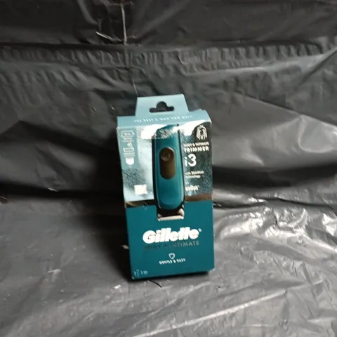 GILLETTE BODY GROOMER TRIMMER – TEAL/BLUE, WATERPROOF