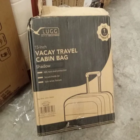 BOXED LUGG - 15INCH VACAY TRAVEL CABIN BAG SHADOW