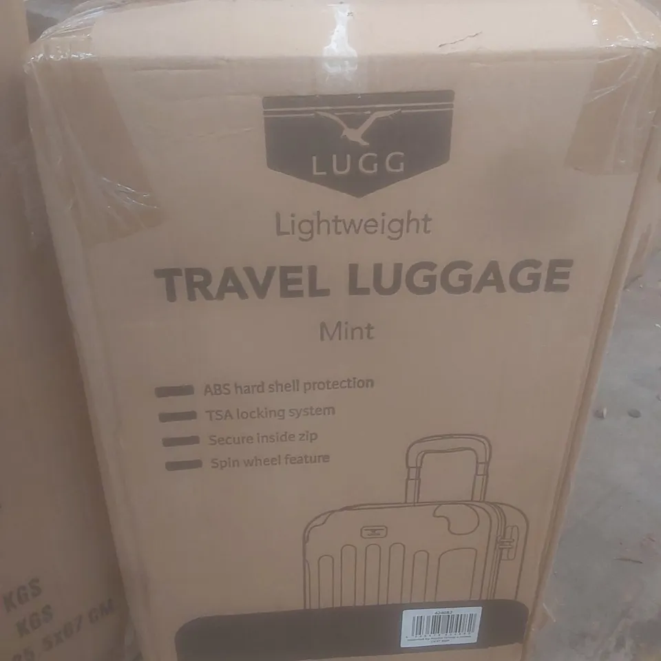 BOXED LUGG LIGHTWEIGHT TRAVEL LUGGAGE 