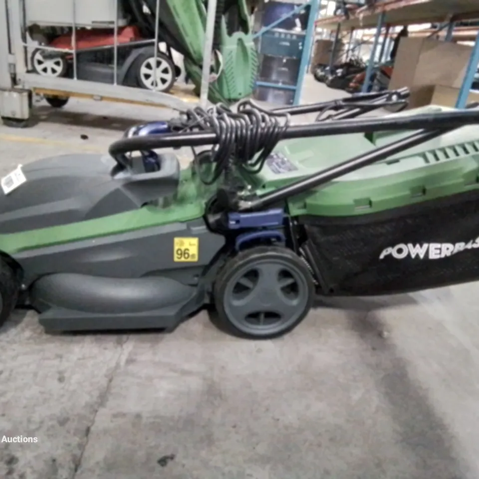 POWERBASE 1400W ELECTRIC ROTARY LAWN MOWER - 34CM