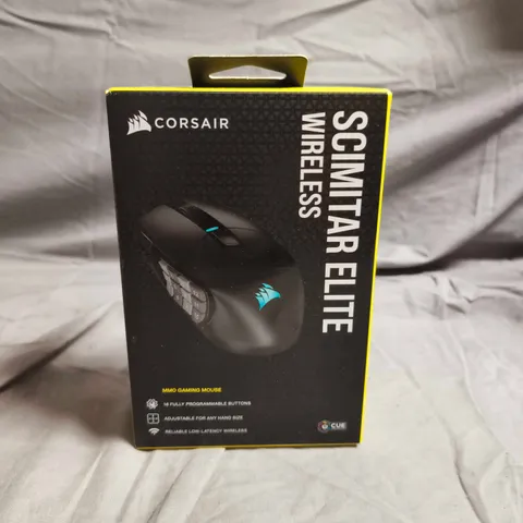 CORSAIR SCIMITAR ELITE WIRELESS MMO GAMING MOUSE β BOXED