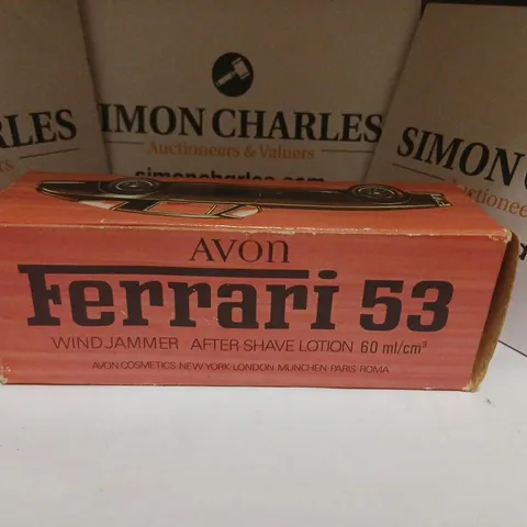 BOXED AVON FERRARI 53 AFTER SHAVE LOTION 60ML