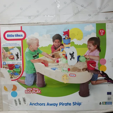 LITTLE TIKES ANCHORS AWAY PIRATE SHIP WATER TABLE - COLLECTION ONLY