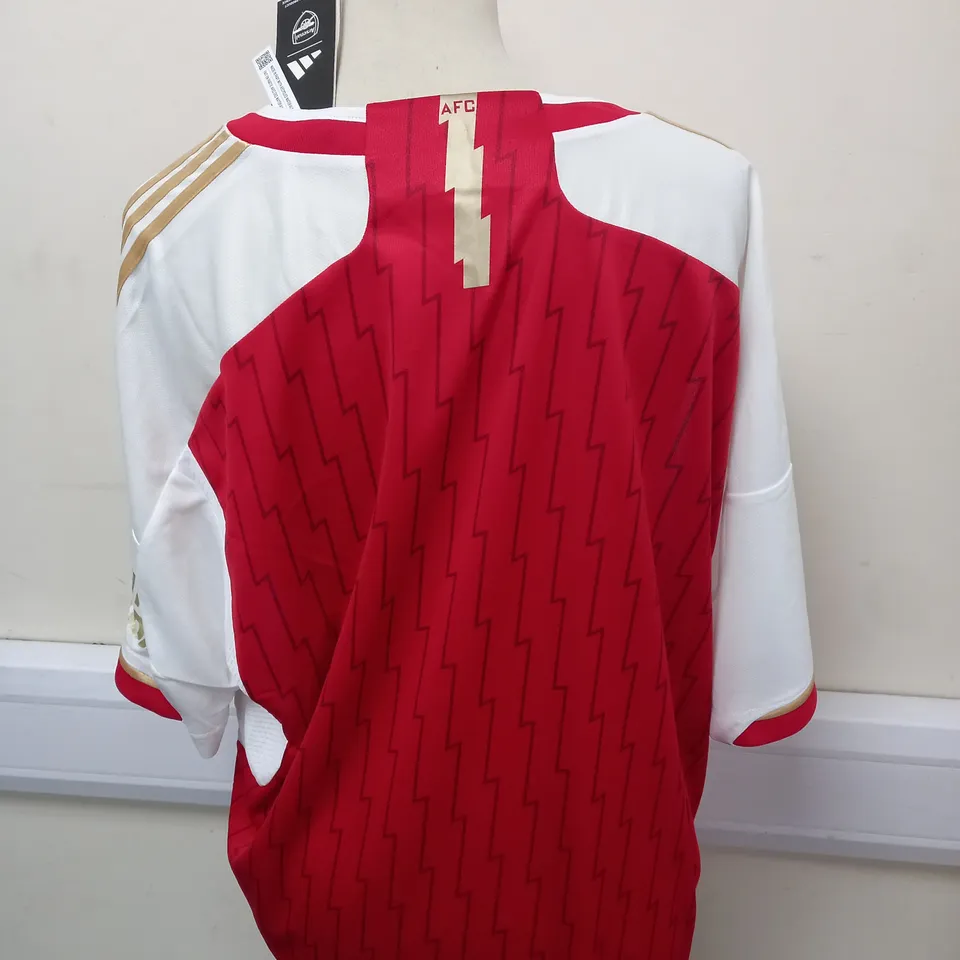 ARSENAL FC HOME SHIRT SIZE 2XL