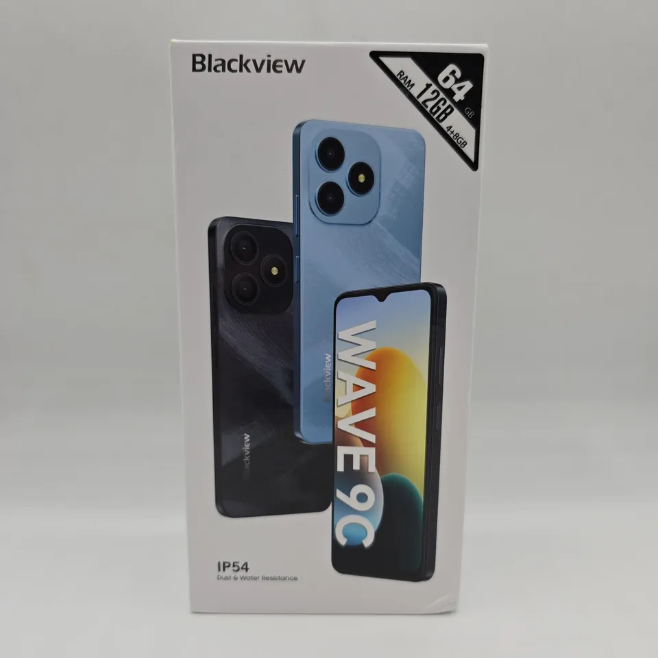 BOXED BLACKVIEW WAVE 9C 4+8GB 64GB IN RIPPLE BLUE 