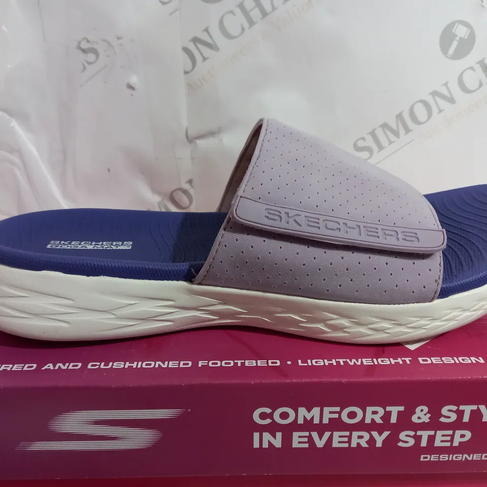 SKETCHERS GO WALK 600 SD - LAVENDER SIZE 6