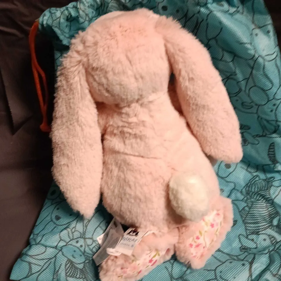 JELLYCAT BLOSSOM BLUSH BUNNY – PINK PLUSH TOY WITH TAGS (JELLYCAT LONDON)
