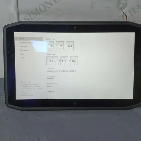 ZEBRA IX125R1 12 INCH I5-6200U 2.30GHZ