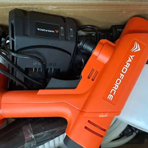YARD FORCE 20V CORDLESS PRESSURE CLEANER – LW C02B