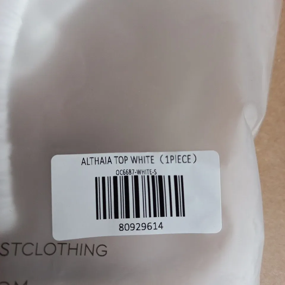 OUTCAST ALTHAIA TOP WHITE (1 PIECE)