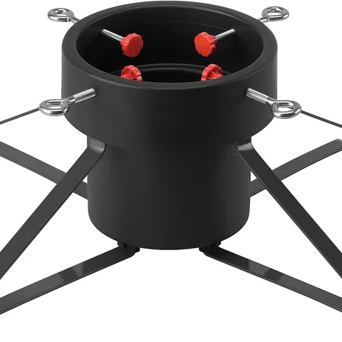 BOXED NEO BLACK CHRISTMAS TREE STAND (1 BOX)