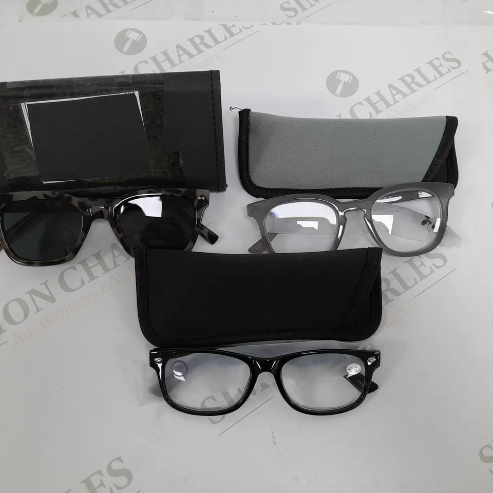 BOXED HUMMINGBIRD POLARISED SUNGLASSES & READER 3PC SET