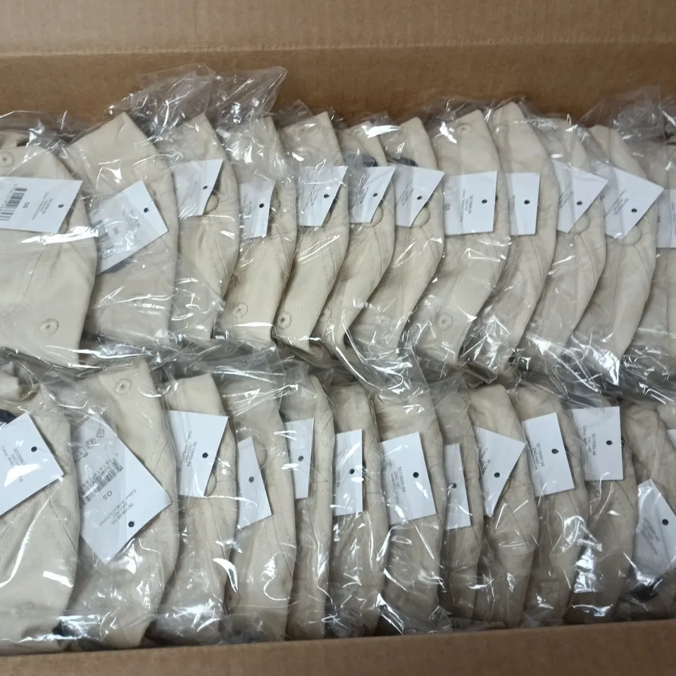 APPROXIMATELY 28 BAGGED DAD HATS INB WHEAT/UTOPIA - OS