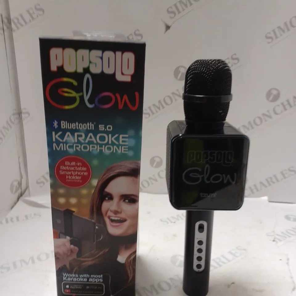 BOXED POPSOLO GLOW 2 IN 1 STEREO MICROPHONE AND SPEAKER 