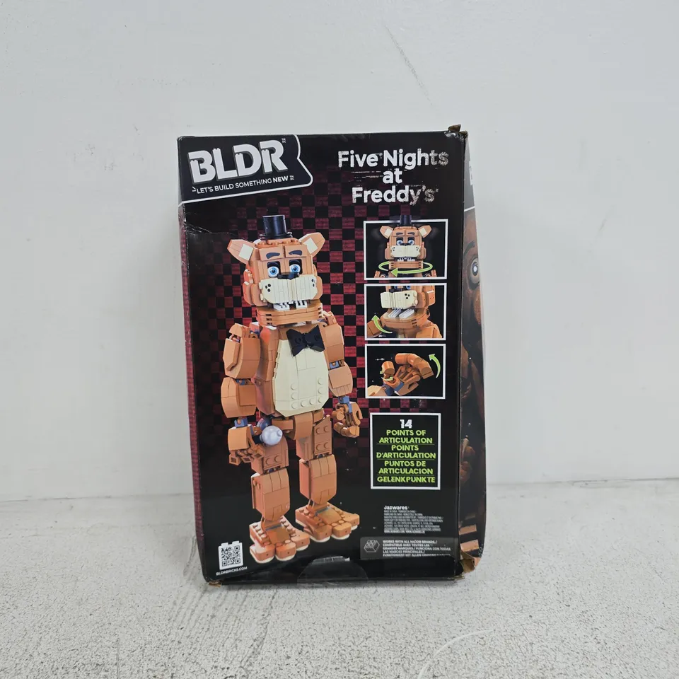 BLDR FIVE NIGHTS AT FREDDY'S FAZEBEAR 8+