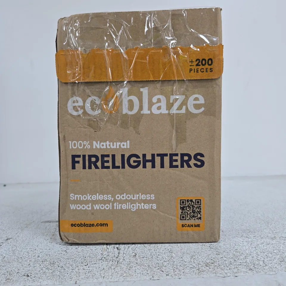 ECOBLAZE FIRELIGHTERS – 100% NATURAL SMOKELESS WOOD WOOL