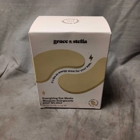 BOXED AND SEALED GRACE & STELLA ENERGIZING EYE MASKS (24 PAIRS)