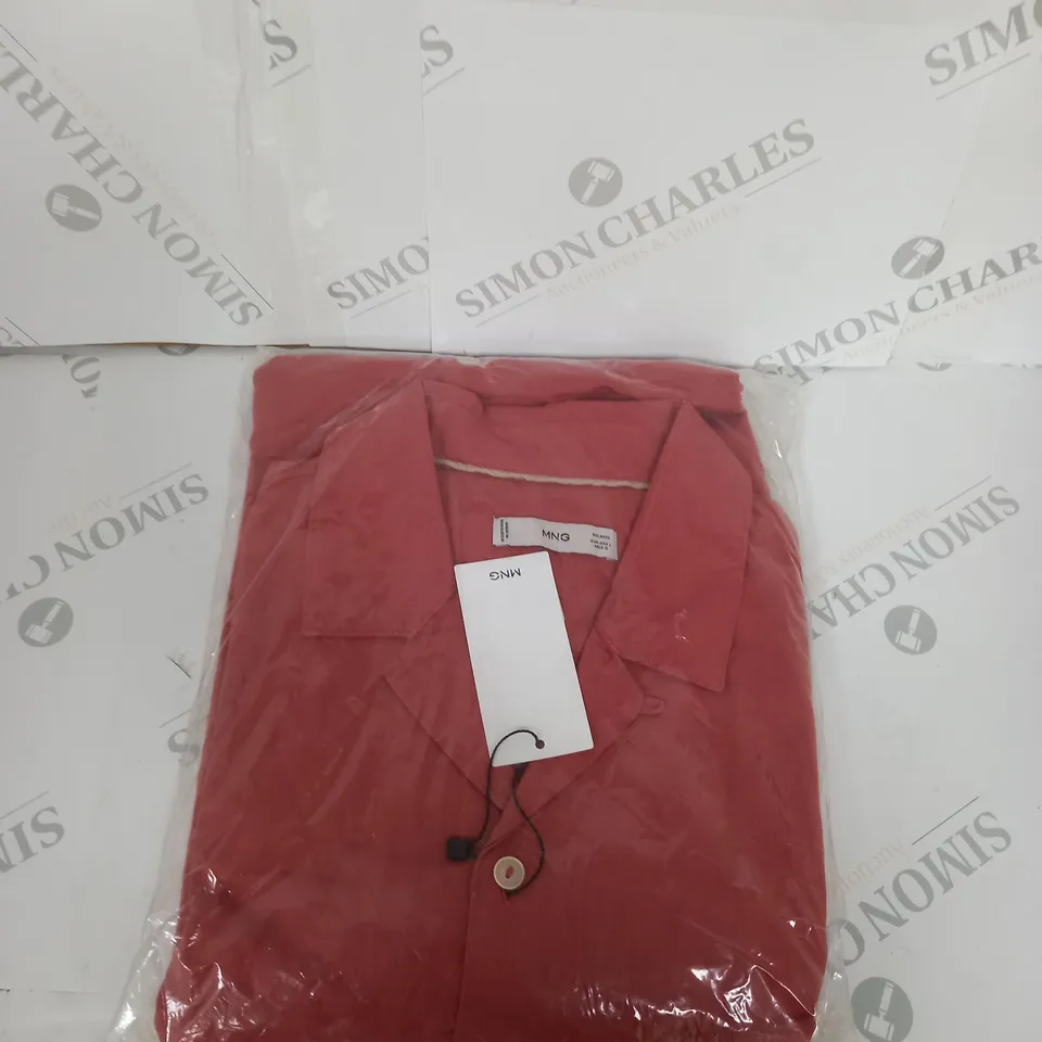 BAGGED MNG BUTTONED SHIRT SIZE L