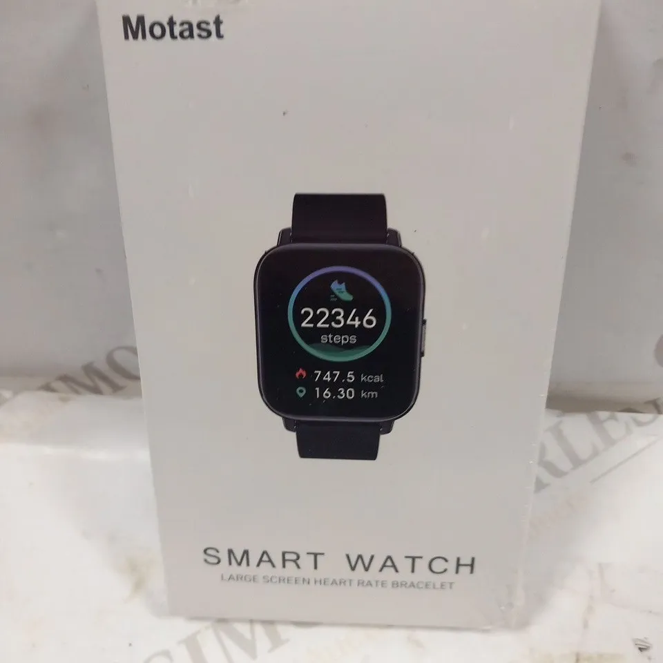 BOXED AND SEALED MOTAST SMART WATCH