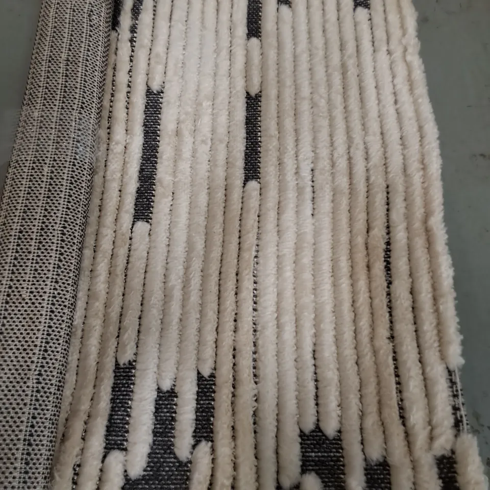 BRAND NEW PACO SARAGOSSA RUG IN CREAM - 80X150CM