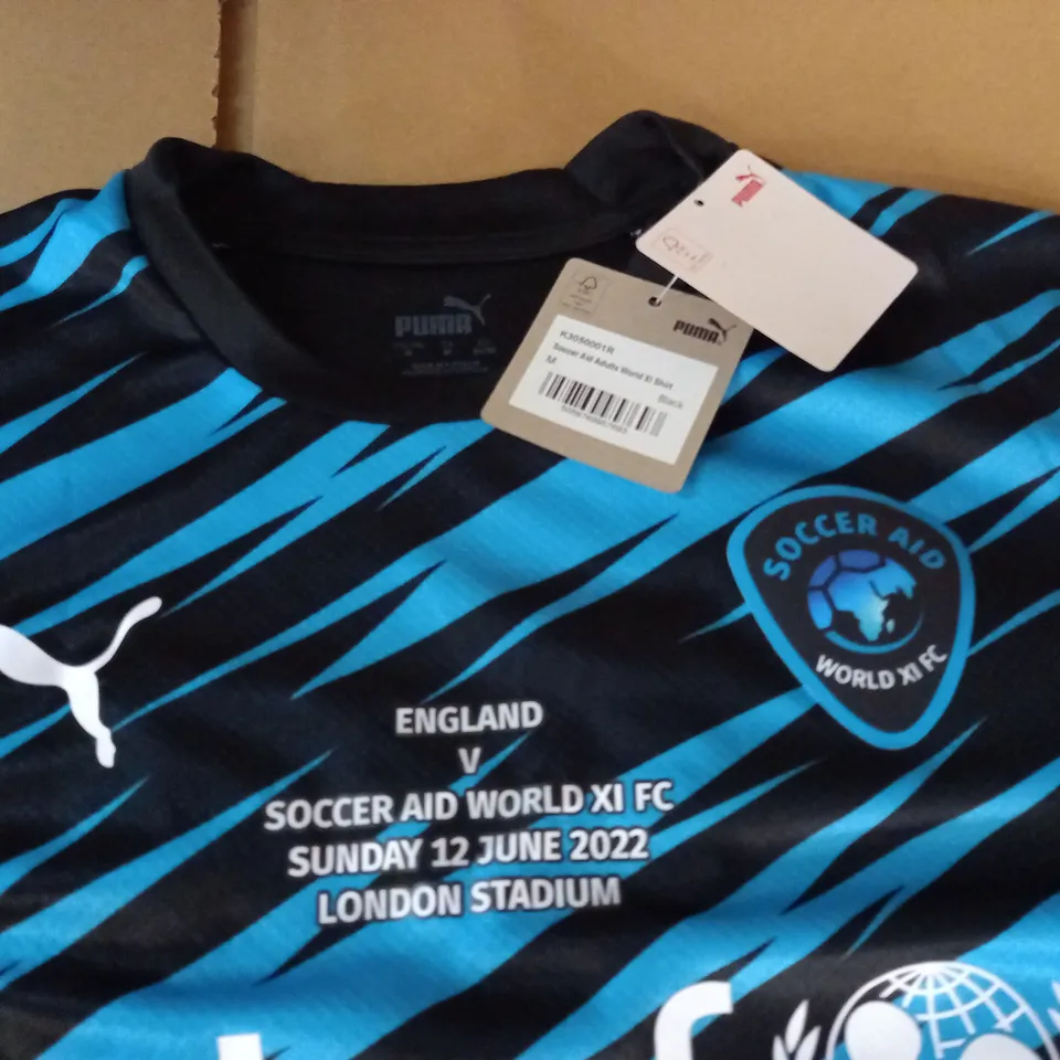 SOCCER AID ADULTS WORLD SHIRT - XL