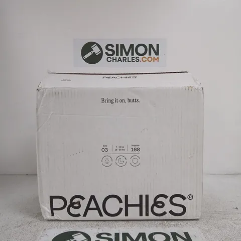PEACHIES BABY NAPPIES SIZE 03 (7-13 KG) – 168 NAPPIES IN BOX