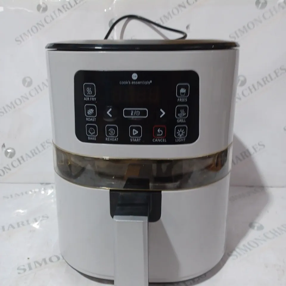 BOXED COOK'S ESSENTIALS 4.0L AIR FRYER, COOL GREY