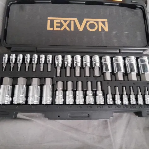LEXIVON MASTER HEX BIT SOCKET SET