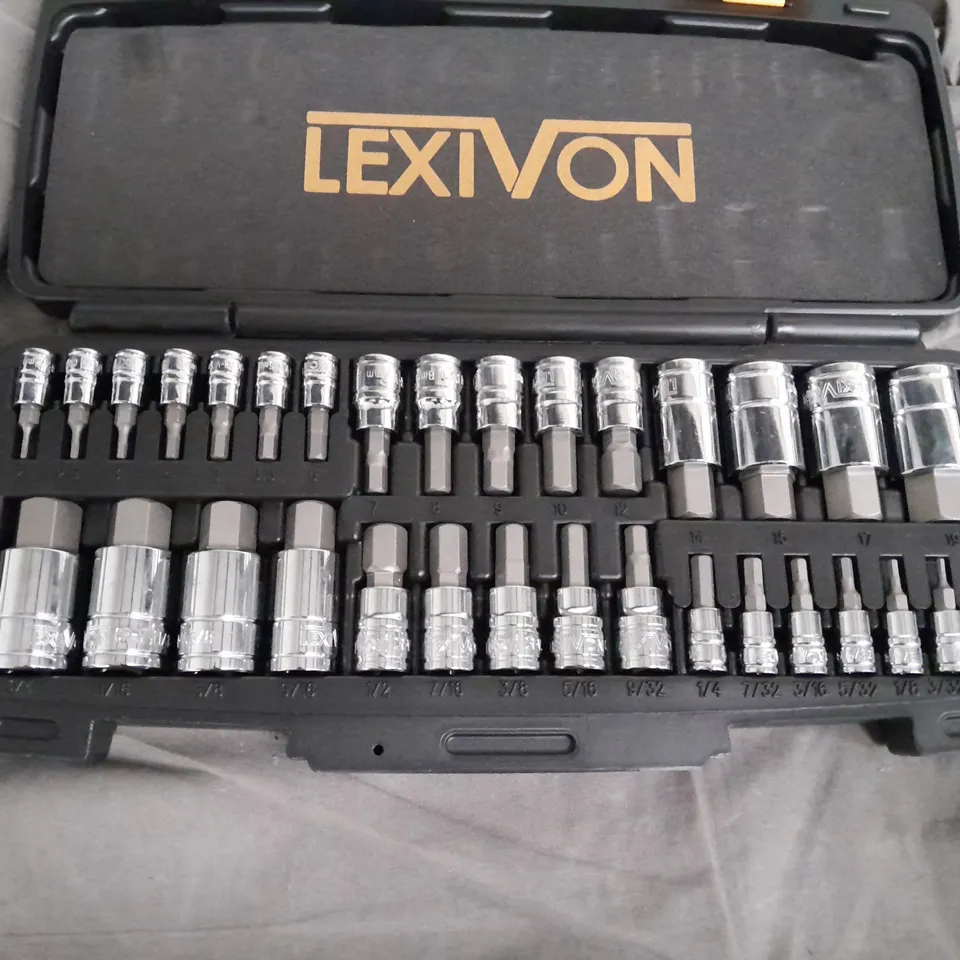 LEXIVON MASTER HEX BIT SOCKET SET 