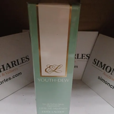 BOXED AND SEALED ESTEE LAUDER YOUTH-DEW EAU DE PARFUM 67ML