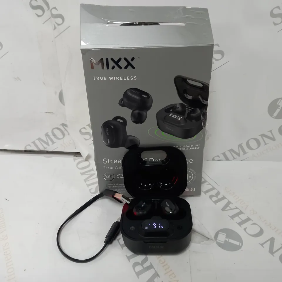 BOXED MIXX STREAMBUDS DOTS IN BLACK