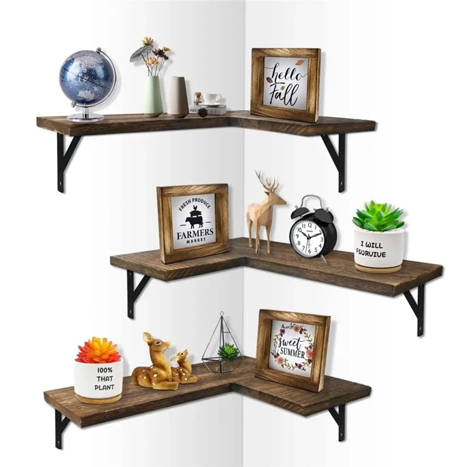 BOXED AARZA 3 PIECE FLOATING SHELF (1 BOX)