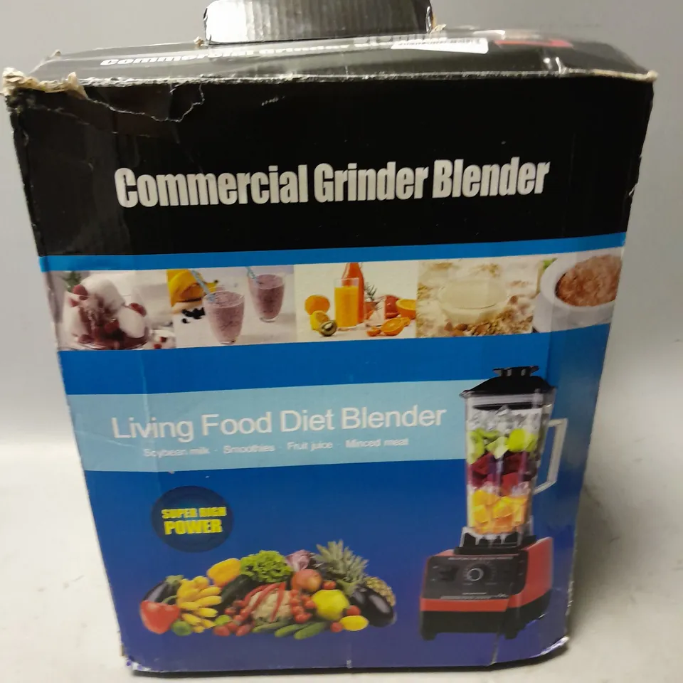 BOXED COMMERCIAL GRINDER BLENDER