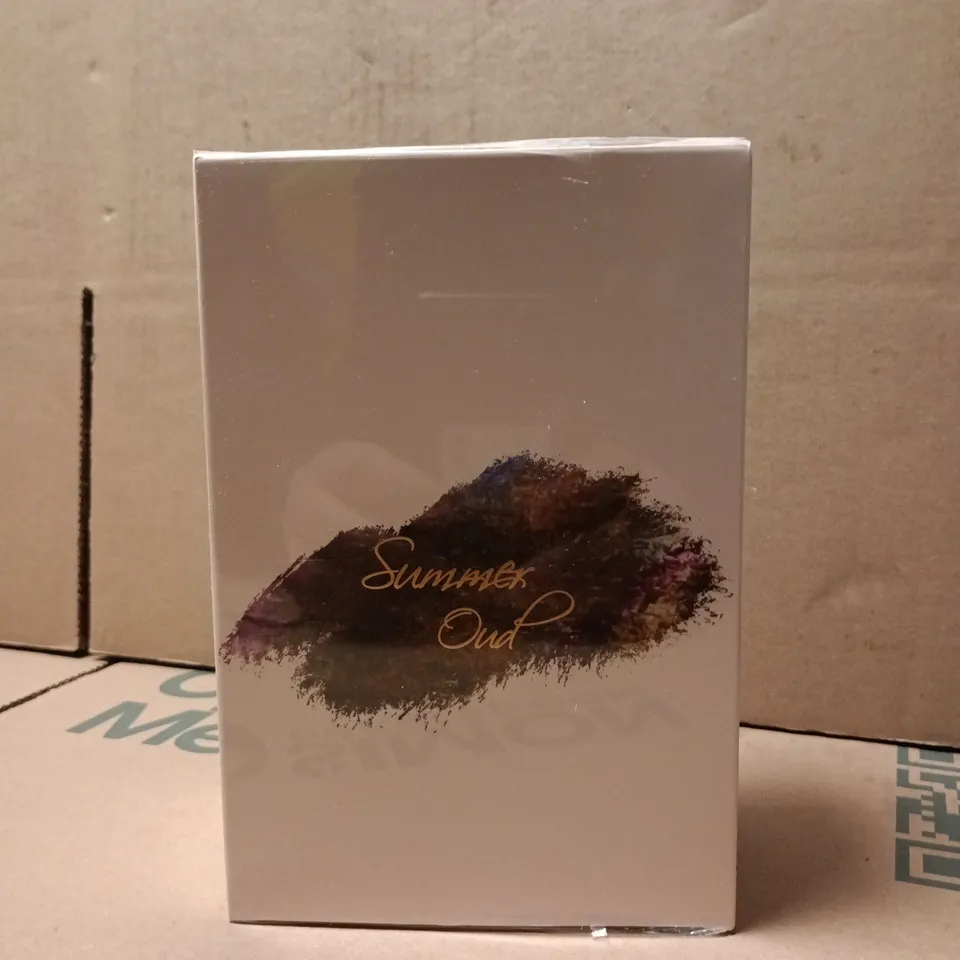 BOXED AND SEALED AHMED AL MAGHRIBI SUMMER OUD EXTRAIT DE PARFUM 60ML
