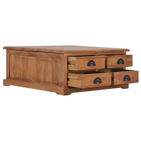 BOXED ALMA COFFEE TABLE WITH STORAGE 
