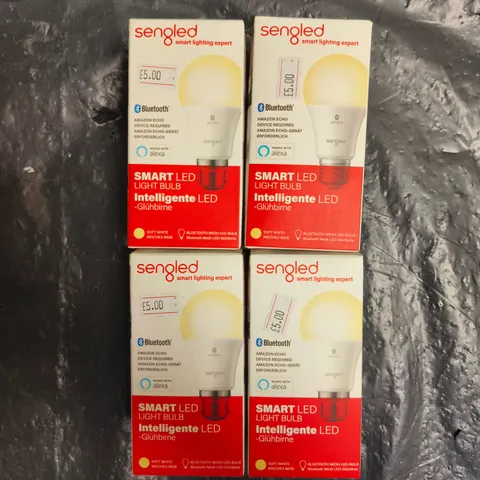 4 X SENGLED SMART LED LIGHT BULBS 