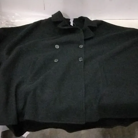 4 BOXES OF APPROXIMATELY 10 MARLA WYNNE DOUBLE BRASTED CAPE COAT BLACK - SIZE MEDIUM