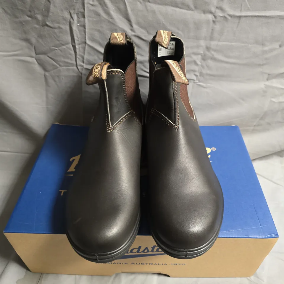 BLUNDSTONE LEATHER CHELSEA BOOTS – BLACK, MEN'S - UK SIZE 6