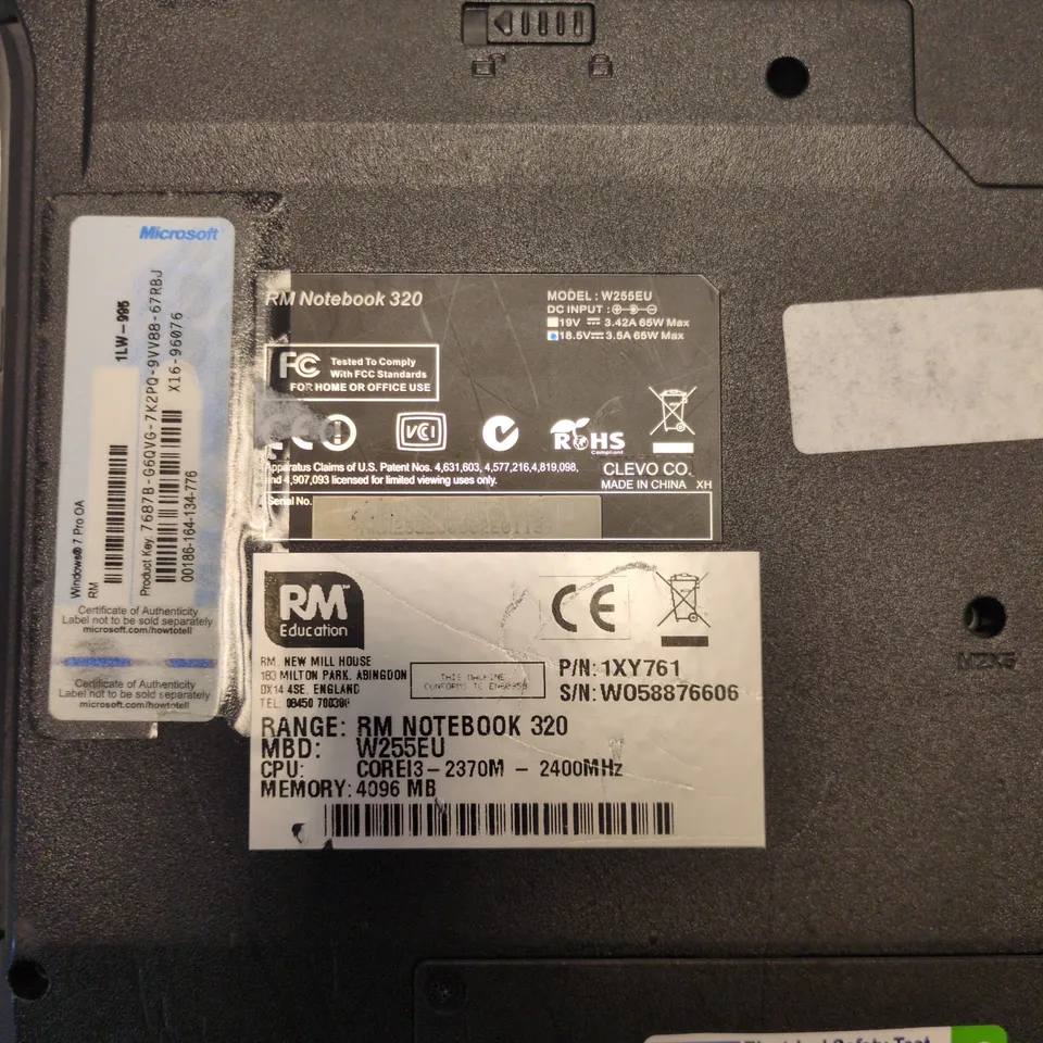 RM NOTEBOOK 320 – W255EU LAPTOP, CORE I3, 4GB RAM (RM EDUCATION)
