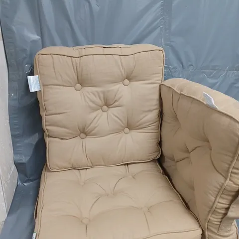 3 BOOSTER CUSHION IN BEIGE (45X45CM)